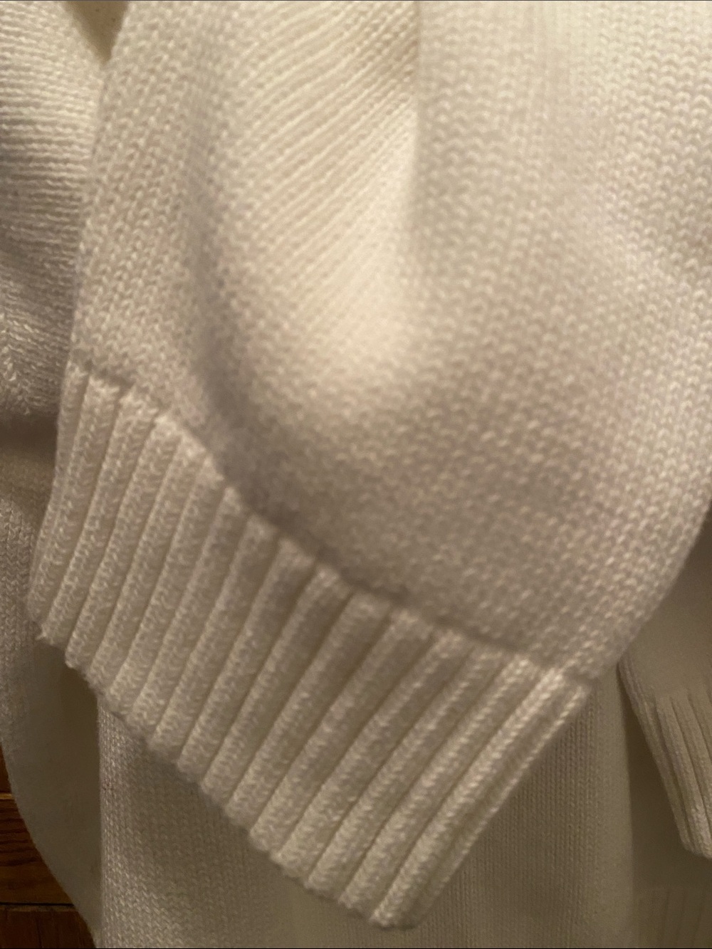 Ralph Lauren Woman’s Off White Intarsia-Knit Vizsla Crewneck Sweater Sz XXL NWT - Picture 7 of 13